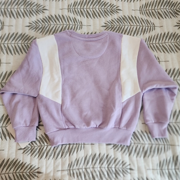 NIKE Girls Little Kids' Sweatshirt And Leggings Set Lilac Purple - Picture 4 of 10